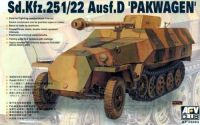 AFV Club 35083 1/35 Mô Hình Xe Bán Xích Sd.Kfz.251/22 Ausf.D. Pakwagen