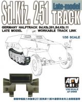 AFV Club 35069 1/35 Bộ xích nâng cấp (chuyển động được) dành cho Sd.Kfz.251 & 11 LATE MODEL TRACK LINK (WORKABLE)