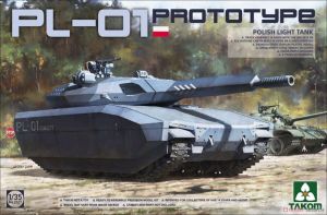 Takom 2127 1/35 PL-01 Prototype Polish Light Tank