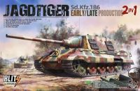 Takom 8001 1/35 Mô Hình Pháo Tự Hành Jagdtiger Sd.Kfz.186 Early / Late Production 2 in 1