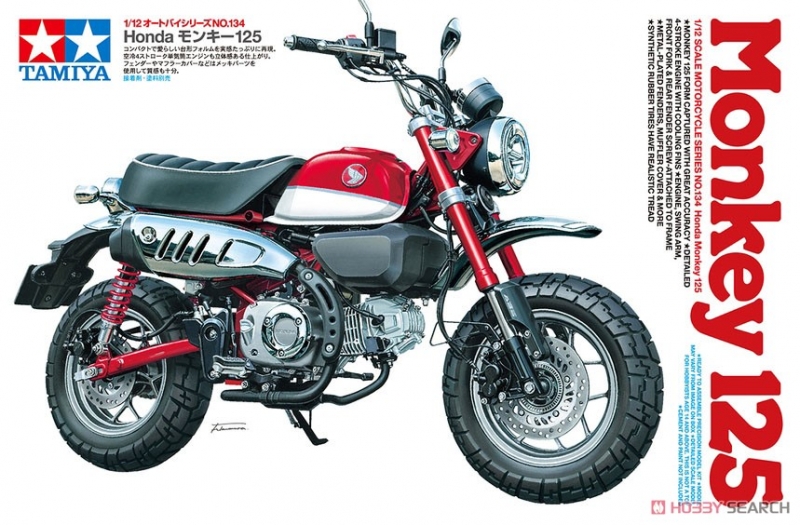 Tamiya 14134 1/12 Mô Hình Xe Moto Honda Monkey 125