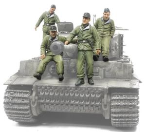 Hobby Fan HF567 1/35 Mô Hình Lính Reain GERMAN TANK CREW (4 FIGURES)