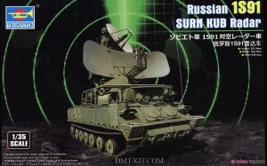 Trumpeter 09571 1/35 Mô Hình Xe Radar Russian 1S91 SURN KUB Radar