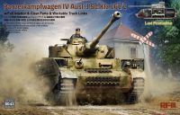 Rye Field Model 5043 1/35 Mô Hình Xe Tăng Pz.Kpfw.IV Ausf J Last Production w/Full Interior & Clear Parts & Workable Track Links