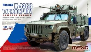 Meng VS-014 1/35 Mô Hình Xe Bọc Thép Russian K-4386 Typhoon-VDV Armored Vehicle