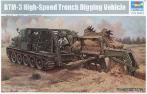 Trumpeter 09502 1/35 Mô Hình Xe Công Binh Soviet High Speed Excavation Car `BTM-3`