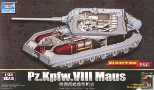 Trumpeter 09541 1/35 Mô Hình Xe Tăng Pz.Kpfw.VIII Maus