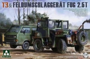 Takom 2141 1/35 Mô Hình Xe Tăng T3 & Feldumschlaggerat Fug 2.5t