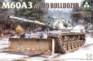 Takom 2137 1/35 Mô Hình Xe Tăng M60A3 w/M9 Bulldozer