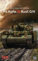 Rye Field Model 5055 1/35 Mô Hình Xe Tăng Pz.Kpfw.IV G/H 2in1 with Full Interior