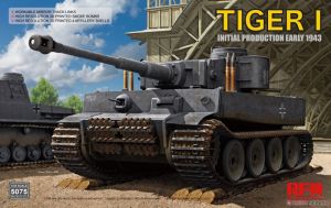Rye Field Model 5075 1/35 Mô Hình Xe Tăng Tiger I 100# Initial Production Early 1943