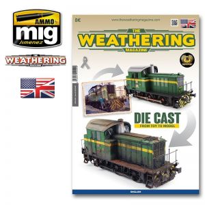 MIG-AMMO 4522 The Weathering Magazine ISSUE 23 DIE CAST (From Toy to Model) - (English)