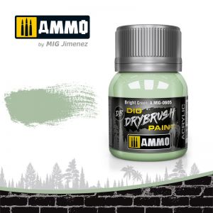 MIG-AMMO 605 DRYBRUSH Bright Green