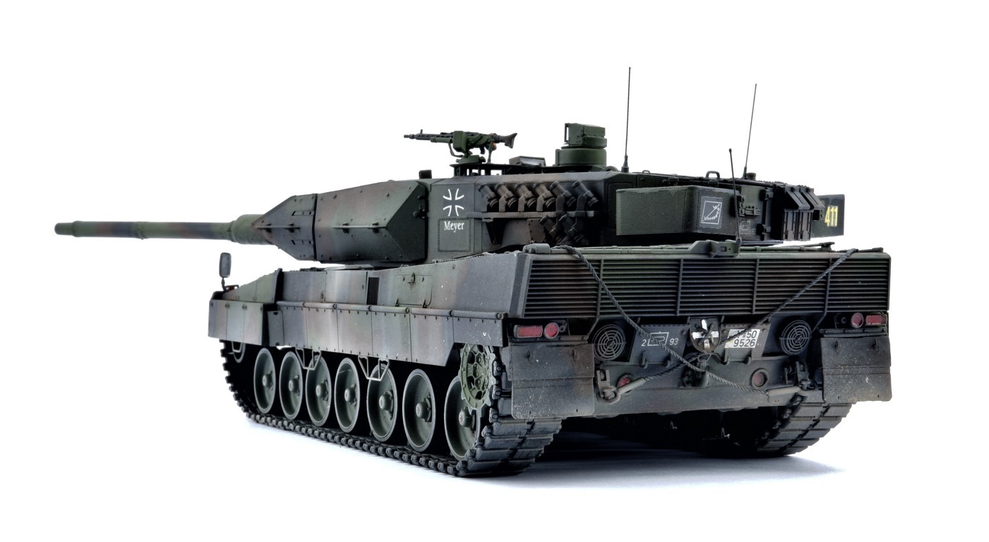 Rye Field Model Leopard 2 A6 – Modellbausatz Im Maßstab 1:35 Mit Beweglicher Kette & Ätzteilen