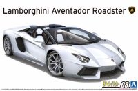 Aoshima 05866 1/24 Mô Hình Xe Oto `12 Lamborghini Aventador Roadster