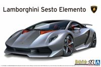 Aoshima 06221 1/24 Mô Hình Xe Oto `10 Lamborghini Sesto Elemento