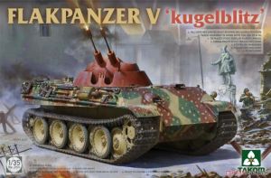 Takom 2150 1/35 Mô Hình Pháo Phòng Không Flakpanzer V `Kugelblitz`