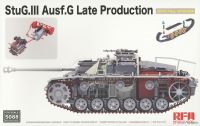 Rye Field Model 5088 1/35 Mô Hình Pháo Tự Hành StuG.III Ausf.G Late Production with Full Interior