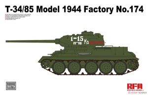 Rye Field Model 5079 1/35 Mô Hình Xe Tăng T-34/85 Model 1944 Factory No.174