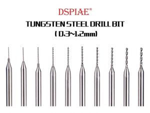 Dspiae DB-03 0.3~1.2 Tungsten Steel Drill Bit (Mũi khoan 0.3-1.2mm)