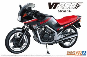 Aoshima 06323 1/12 Mô Hình Xe Moto Honda MC08 VT250F `84
