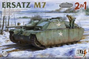 Takom 8007 1/35 Mô Hình Pháo Tự Hành Ersatz M7 2in1
