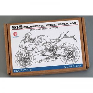 Hobby Design HD02-0448 Gói nâng cấp hạng trung dành cho Tamiya 14140 1/12 DUCATI SUPERLEGGERA V4