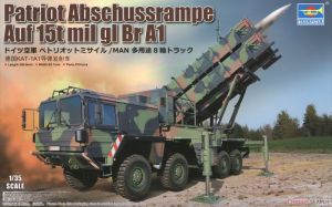 (HÀNG SẮP VỀ) Trumpeter 01088 1/35 Mô Hình Xe Phóng Tên Lửa Patriot Abschussrampe Auf 15t mil gl Br A1