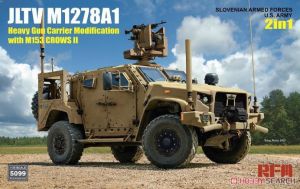 Rye Field Model 5099 1/35 Mô Hình Xe JLTV M1278A1 HGC (Joint Light Tactical Vehicle) w/M153 CROWSII