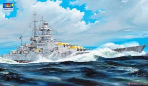 Trumpeter 03714 1/200 Mô Hình Thiết Giáp Hạm German Battleship Gneisenau