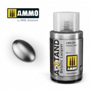MIG-AMMO 2314 A-STAND Stainless Steel