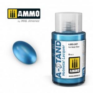 MIG-AMMO 2421 A-STAND Hot Metal Blue
