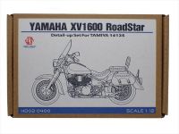 Hobby Design HD02-0400 1/12 Yamaha XV1600 Roadstar Custom For Tamiya 14135（PE+Metal parts）