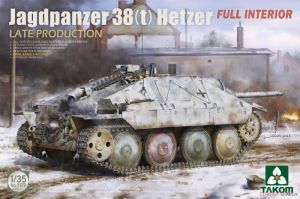 Takom 2172 1/35 Mô Hình Pháo Tự Hành Jagdpanzer 38(t) Hetzer Late Production Full Interior