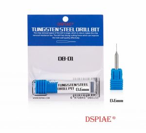 Dspiae DB-01 0.6 Mũi khoan thép Tungsten(wolfram) 0.6mm