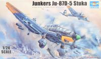 Trumpeter 02424 1/24 Mô Hình Máy Bay Junkers Ju-87D-5 Stuka