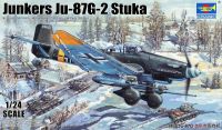 Trumpeter 02425 1/24 Mô Hình Máy Bay Junkers Ju-87G-2 Stuka