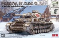 Rye Field Model 5102 1/35 Mô Hình Xe Tăng Pz.Kpfw. IV Ausf. G w/ workable winterketten trakcs