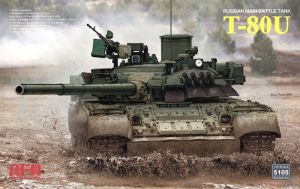 Rye Field Model 5105 1/35 Mô Hình Xe Tăng Russian Main Battle Tank T-80U