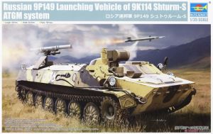 Trumpeter 09605 1/35 Mô Hình Xe Bọc Thép Russian 9P149 Launching Vehicle of 9K114 Shturm-S ATGM