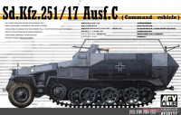 AFV Club 35117 1/35 Mô Hình Xe Bán Xích Sd.Kfz.251/17 Ausf.C