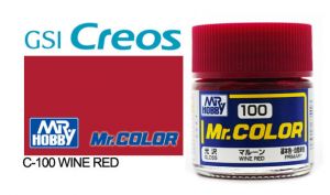 C100 Wine Red