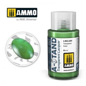 MIG-AMMO 2404 A-STAND Transparent Green
