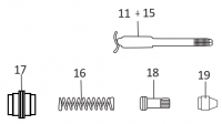DMT-180-19: Ốc siết đuôi kim phun