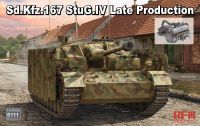 Rye Field Model 5111 1/35 Mô Hình Pháo Tự Hành Sd.Kfz.167 StuG.IV Late Production w/Engine Workabel Tracks
