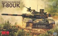 Rye Field Model 5115 1/35 Mô Hình Xe Tăng Russian T-80UK Main Battle Tank