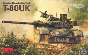 Rye Field Model 5115 1/35 Mô Hình Xe Tăng Russian T-80UK Main Battle Tank