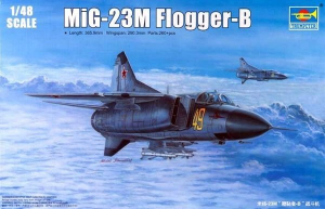 Trumpeter 02853 1/48 Mô Hình Máy Bay MiG-23M Frogger Type B