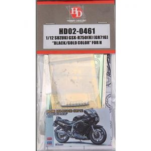 Hobby Design HD02-0461 1/12 Gói nâng cấp P.E kim loại dành cho Hasegawa 1/12 Mô Hình Xe Moto Suzuki GSX-R750