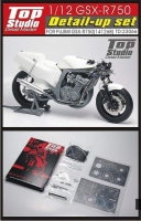 Top Studio TD23066 Gói nâng cấp P.E kim loại dành cho Fujimi 1/12 Mô Hình Xe Moto Suzuki GSX-R750